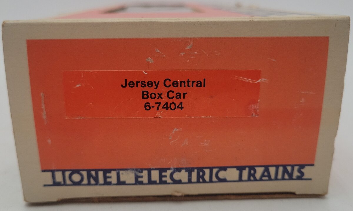 Lionel 6-7404 O Gauge Jersey Central Boxcar #7404 EX/Box