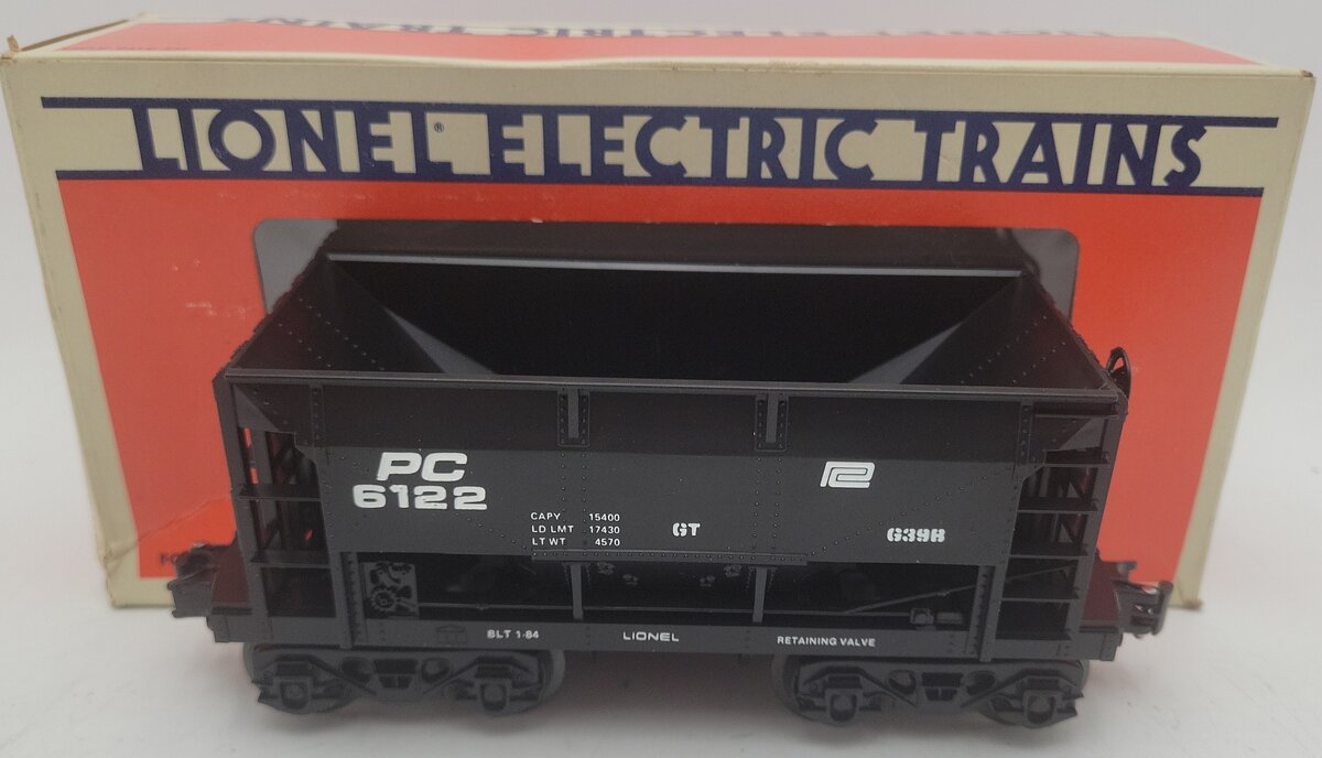 Lionel 6-6122 O Gauge Penn Central Iron Ore Car EX/Box