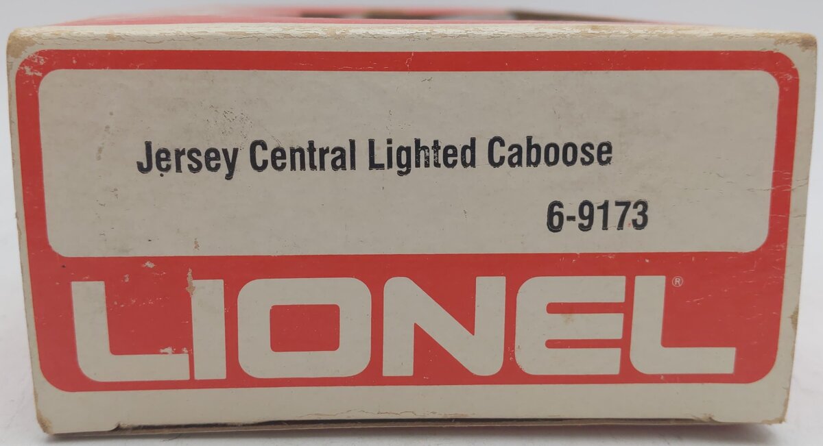 Lionel 6-9173 O Gauge Jersey Central Illuminated Caboose EX/Box