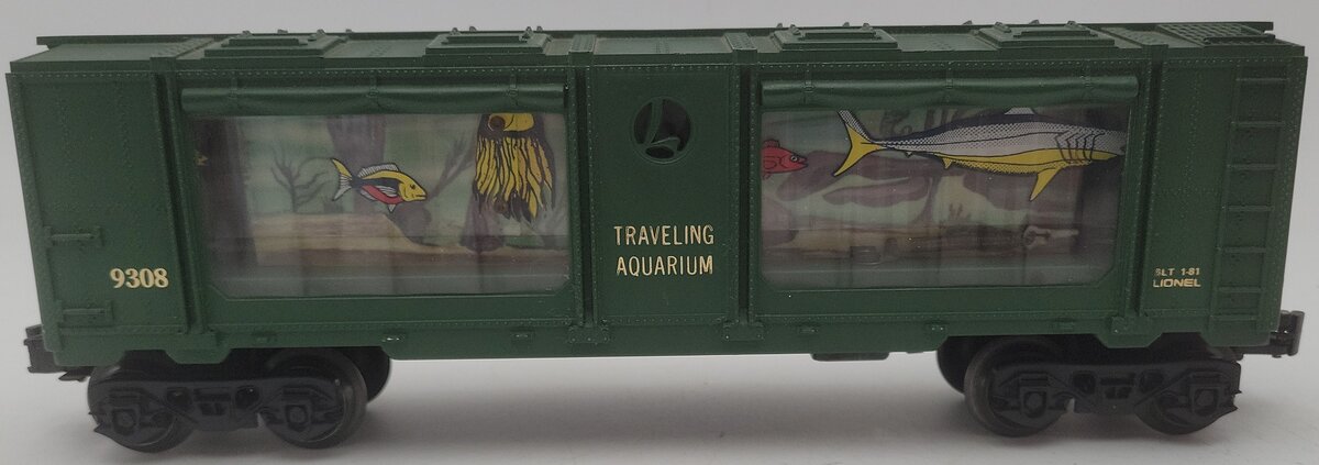 Lionel 6-9308 O Gauge Operating Aquarium Car EX/Box