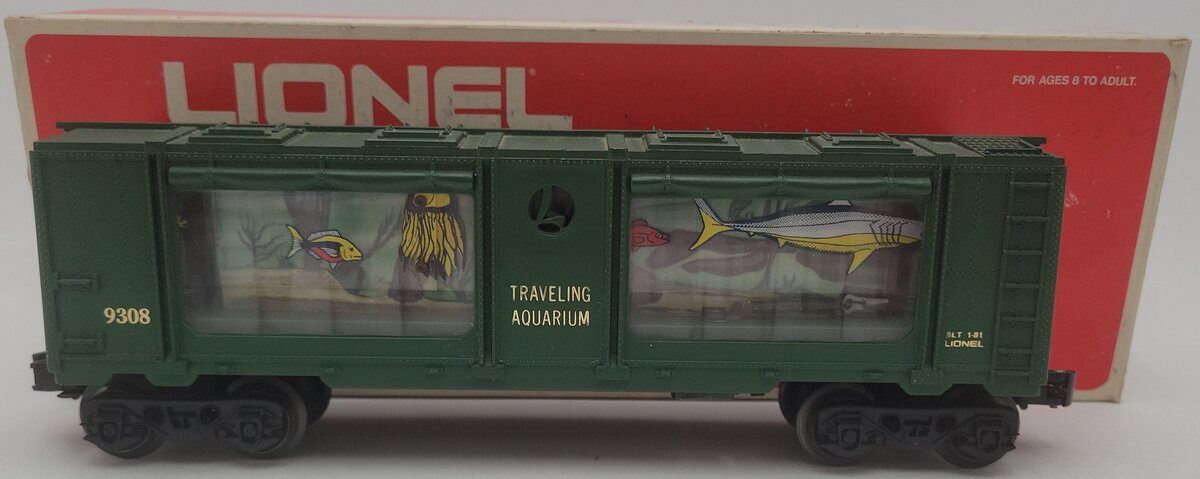 Lionel 6-9308 O Gauge Operating Aquarium Car EX/Box
