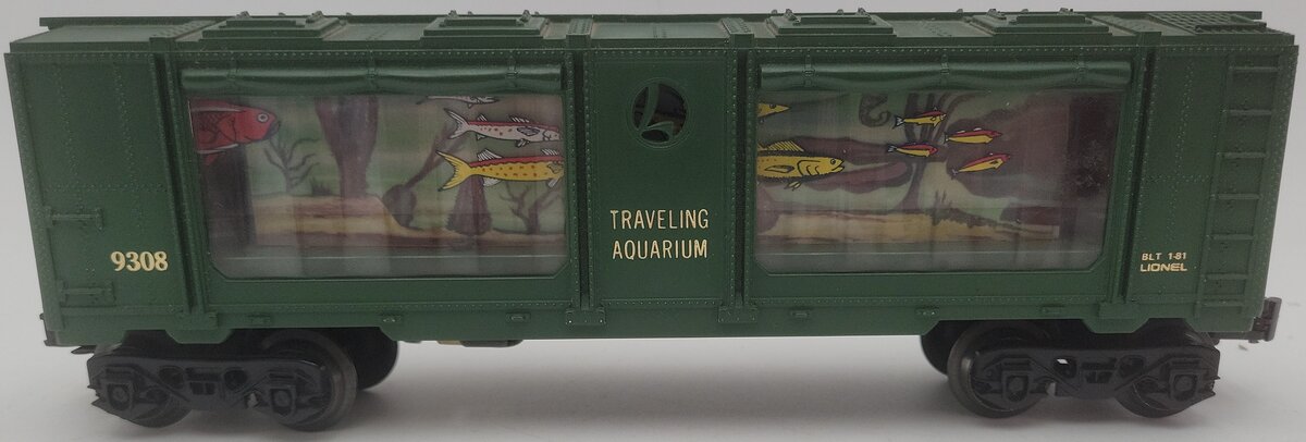 Lionel 6-9308 O Gauge Operating Aquarium Car EX/Box