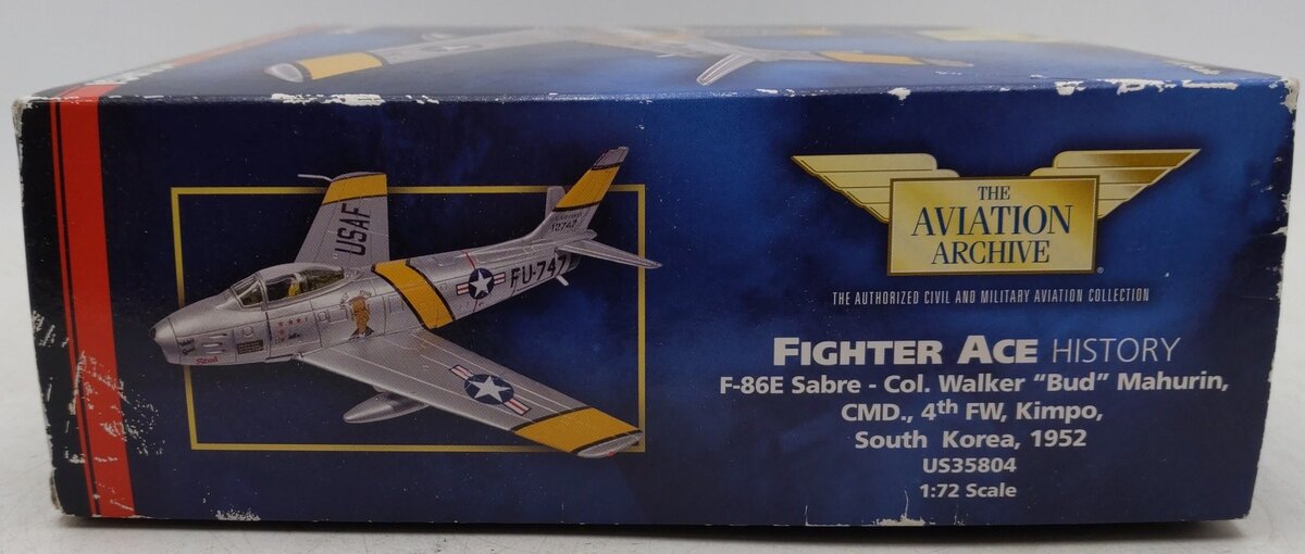 Corgi US35804 1:72 1952 F-86E-10 Sabre, Korea '52 EX/Box