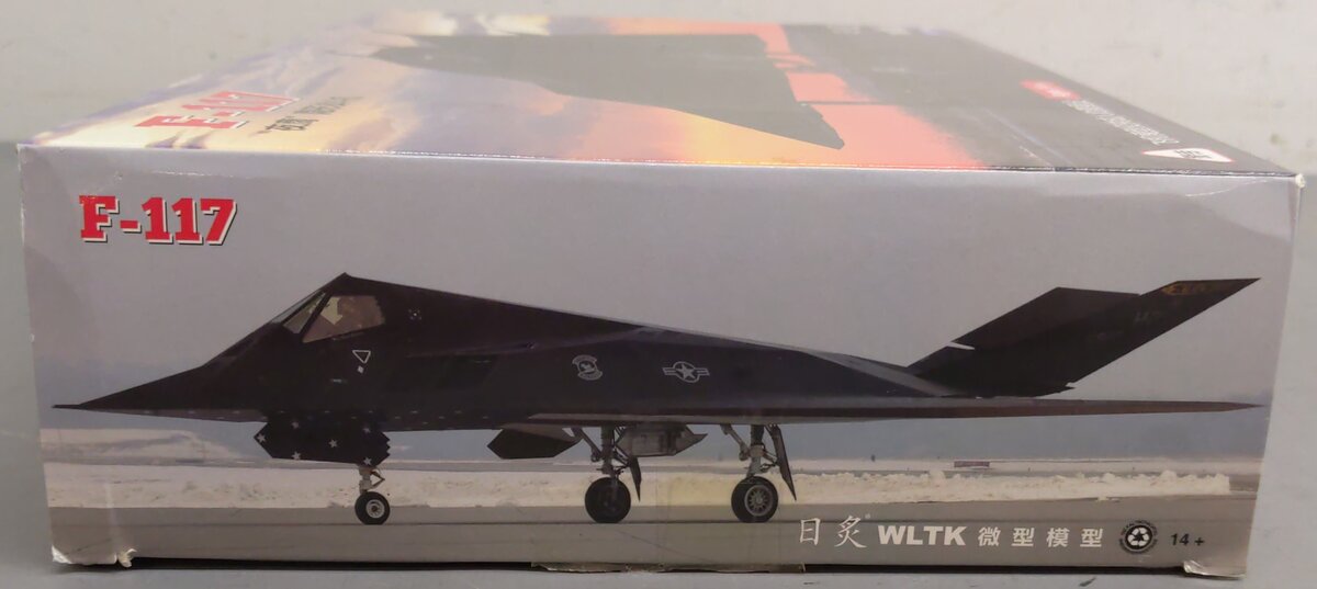 WLTK F-117A Stealth USAF Fighter 1:72 Scale EX/Box