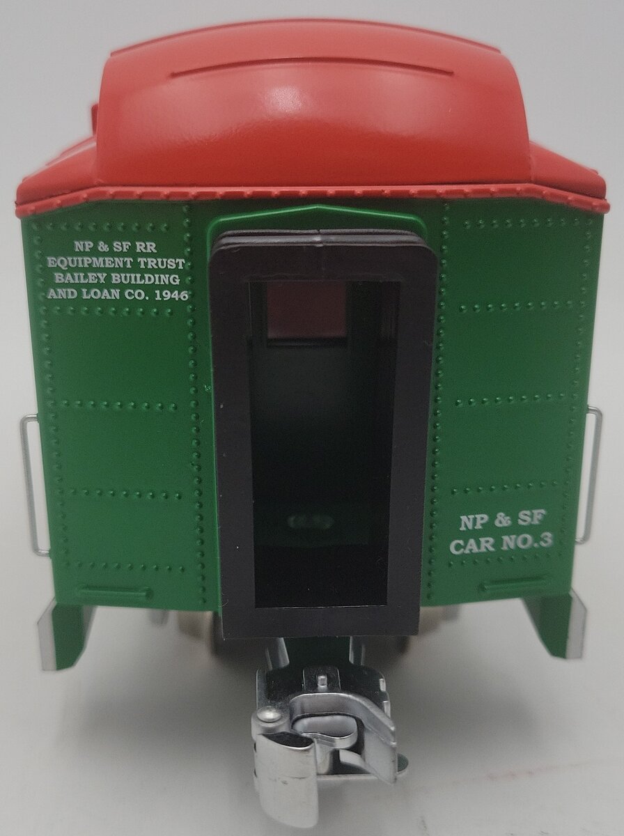 RMT 93050-1 O Gauge Peep Mini Christmas Coach Car #3 EX/Box