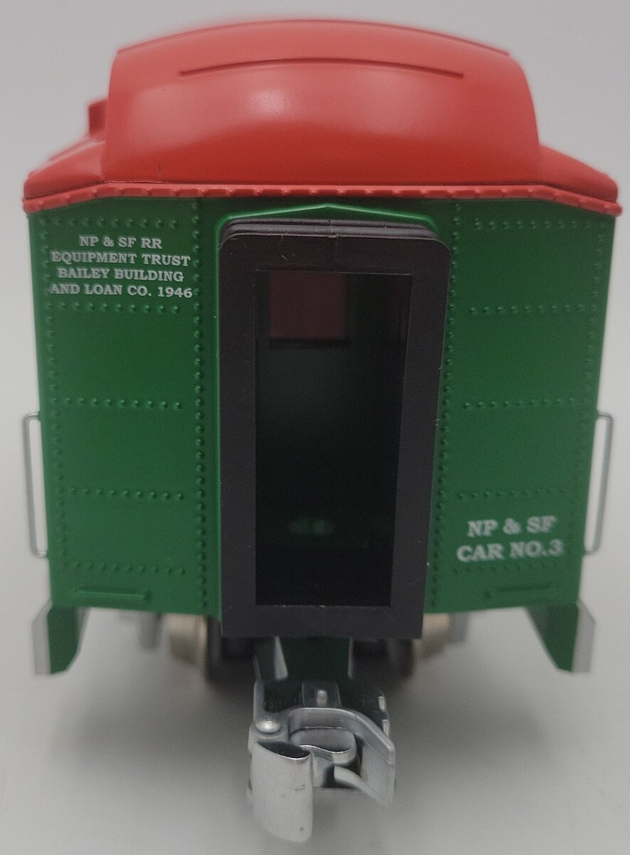 RMT 93050-1 O Gauge Peep Mini Christmas Coach Car #3 EX/Box
