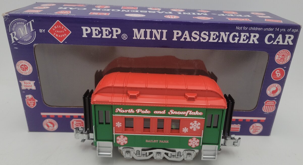 RMT 93050-1 O Gauge Peep Mini Christmas Coach Car #3 EX/Box