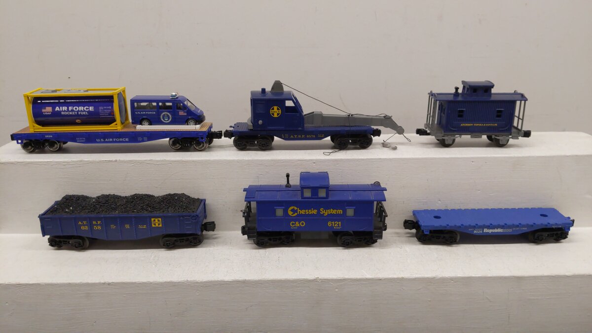Lionel & Others O Gauge Assorted Freight Cars [6] VG