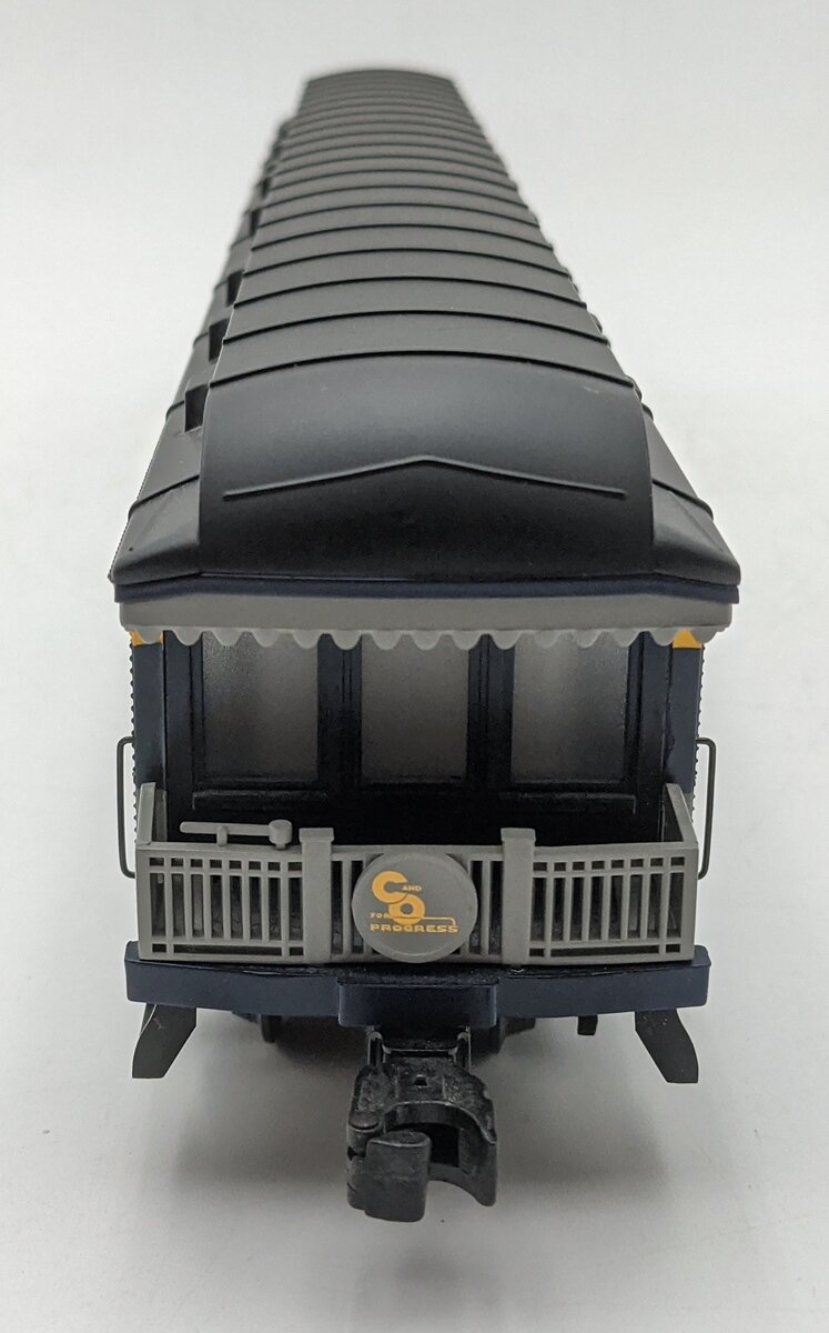 Lionel 6-19091 O Gauge Chesapeake and Ohio Heavyweight Observation Car #2574 EX