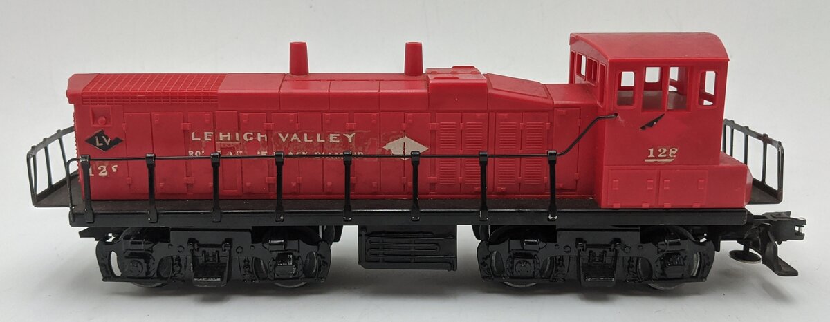K-Line K-2200-8 O Scale Lehigh Valley Diesel Switcher Locomotive #128 - Custom