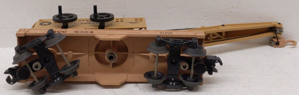 K-Line K9363 O Gauge Operation Iraqi Freedom Crane Car EX