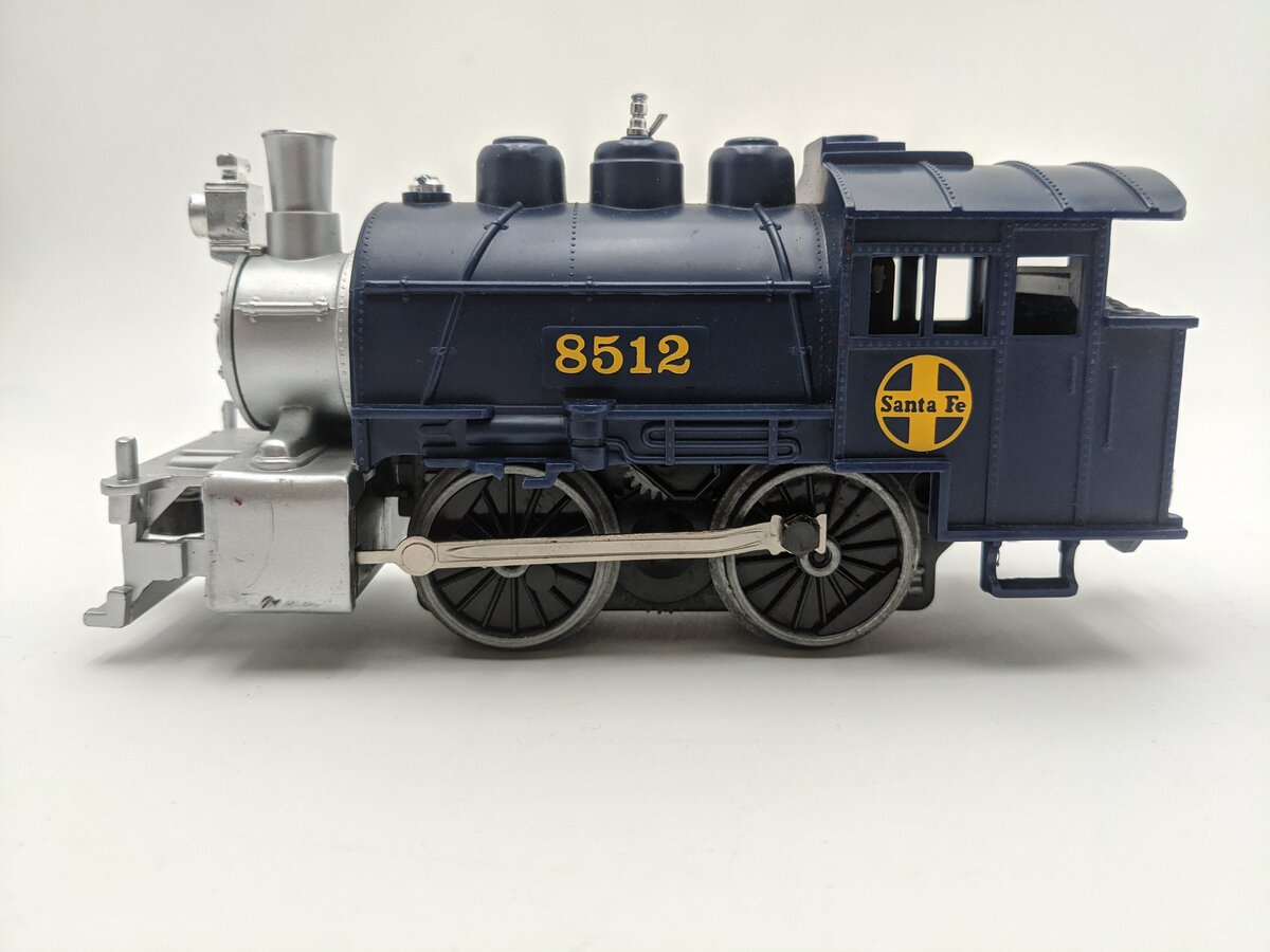 Lionel 6-8512 O Gauge Santa Fe 0-4-0 Switcher EX
