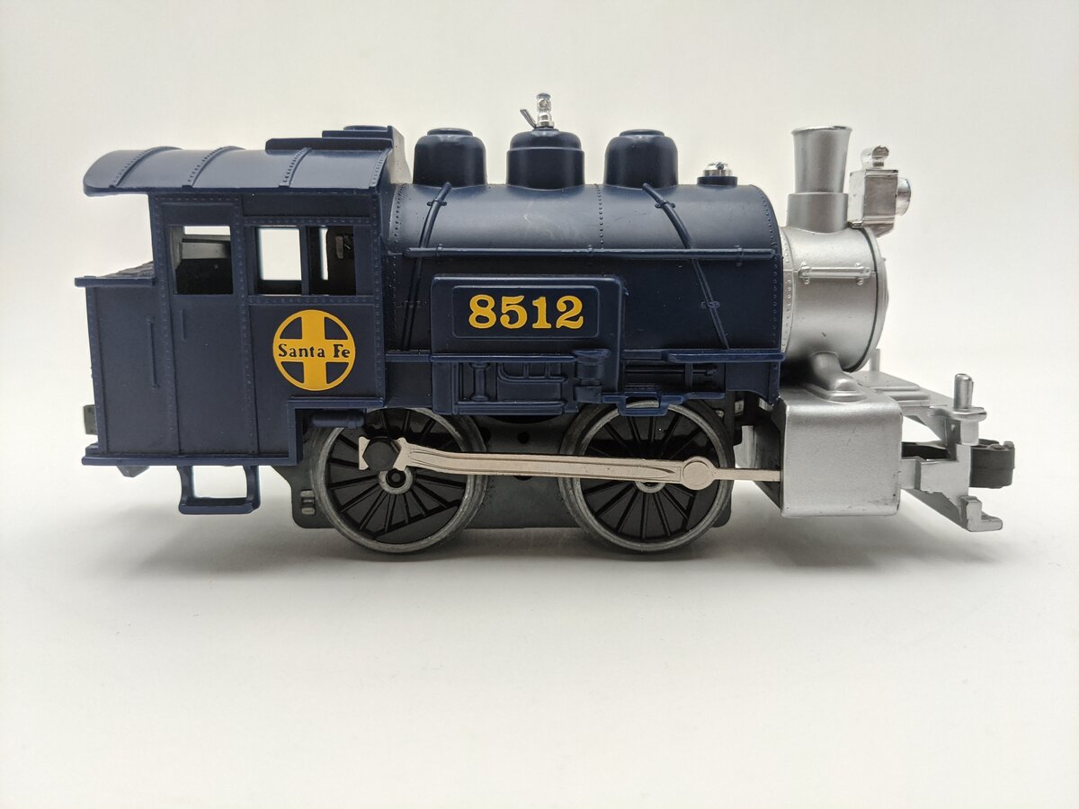 Lionel 6-8512 O Gauge Santa Fe 0-4-0 Switcher EX