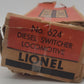 Lionel 624 Vintage O Chesapeake & Ohio NW-2 Powered Diesel Locomotive/Box