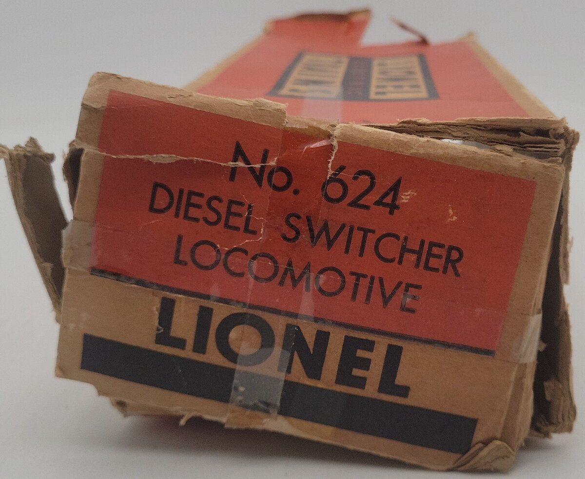 Lionel 624 Vintage O Chesapeake & Ohio NW-2 Powered Diesel Locomotive/Box