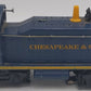 Lionel 624 Vintage O Chesapeake & Ohio NW-2 Powered Diesel Locomotive/Box