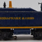 Lionel 624 Vintage O Chesapeake & Ohio NW-2 Powered Diesel Locomotive VG
