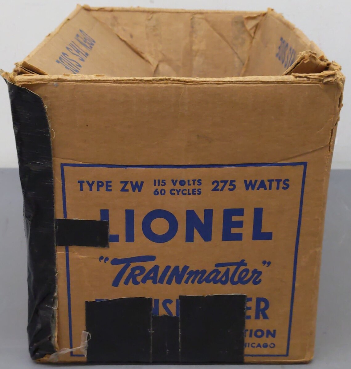 Lionel ZW Vintage O Gauge Trainmaster 275 Watt Transformer with Whistle VG/Box