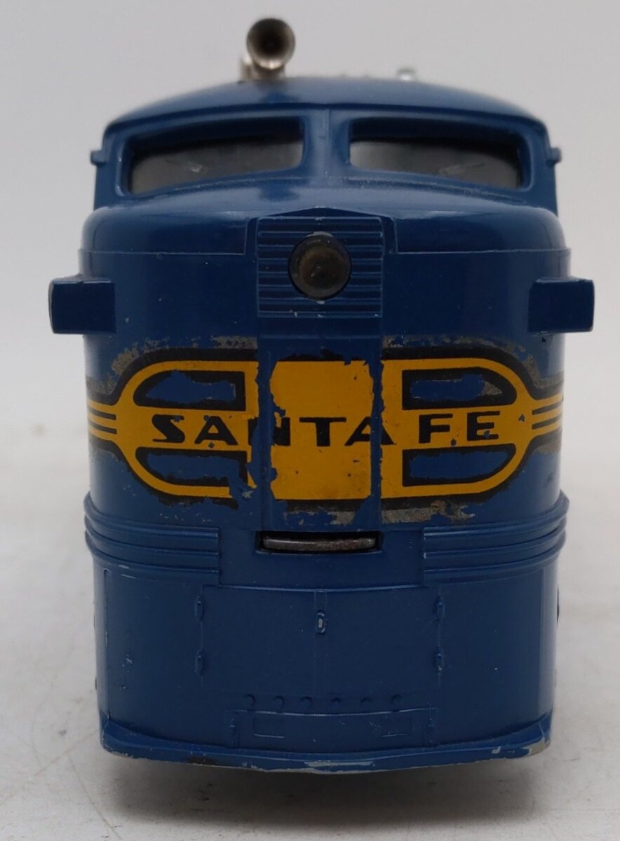 Lionel 6-8351 Santa Fe Blue & Silver Powered Alco A Unit VG