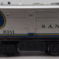 Lionel 6-8351 Santa Fe Blue & Silver Powered Alco A Unit VG