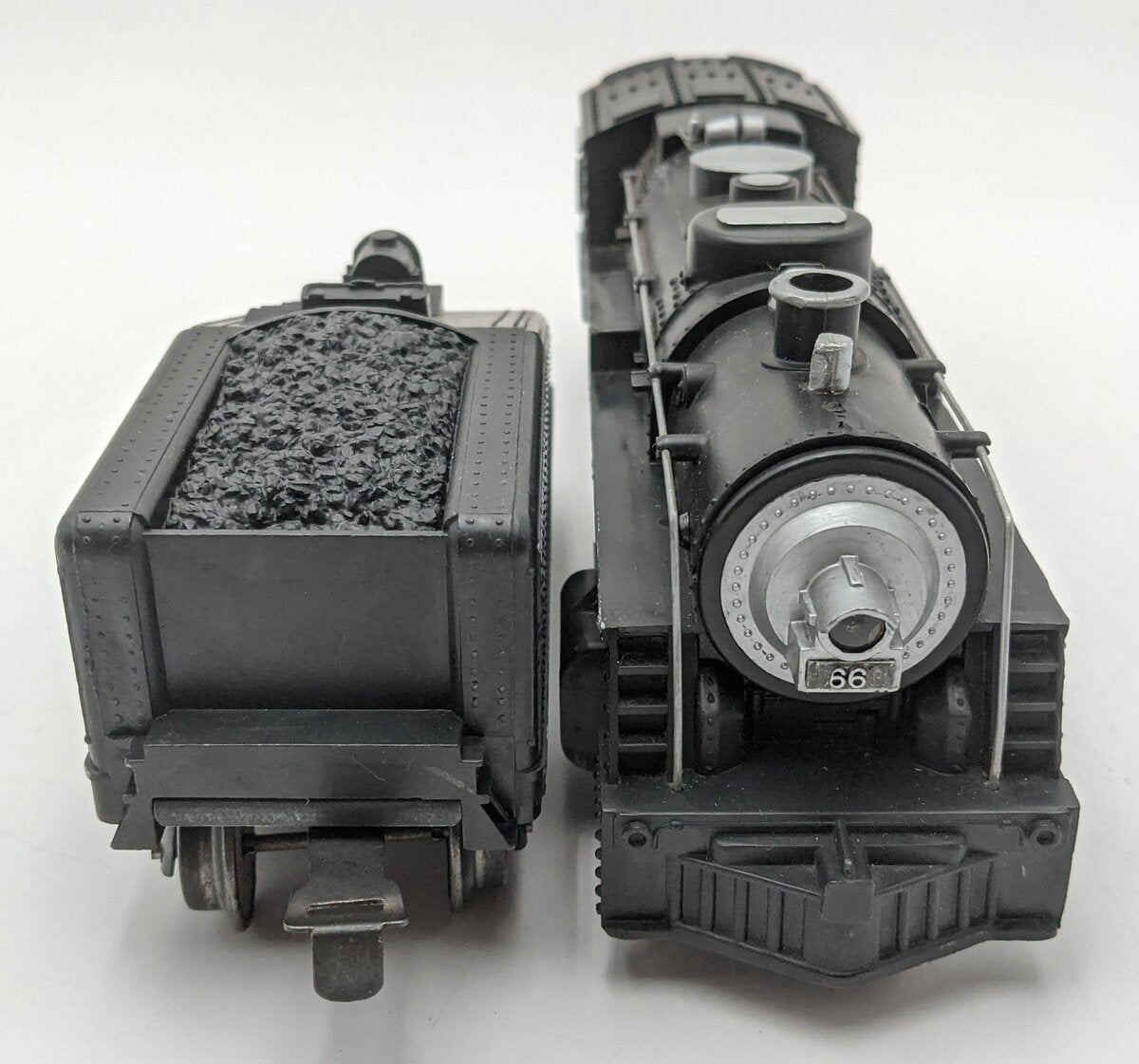Marx 1666 Vintage O Gauge Penn Central 2-4-2 Steam Locomotive & Tender VG