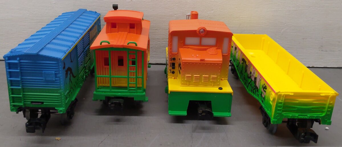 Lionel 6-81031 Dinosaur LionChief O Gauge Diesel Train Set EX/Box