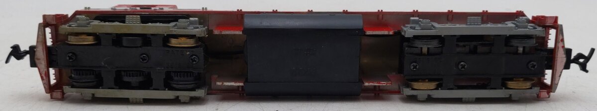 Tyco HO Scale GP 7 Silver Streak Diesel Locomotive #4301 VG