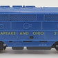 American Flyer 31025 HO Scale Chesapeake & Ohio F7 Powered Diesel Locomotive VG