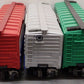Lionel O Gauge Assorted Boxcars 6-9803, 6-9801, 6-9826 [3] VG/Box
