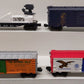 Assorted O Gauge Freight Cars 6-9774, 19355, 6-16670, 6-9779 [4] EX/Box