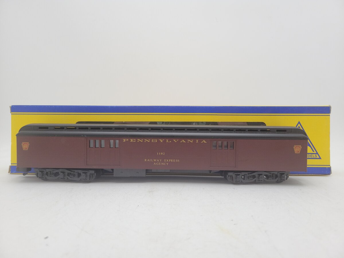 American Models 1102 S Pennsylvania 70' Heavyweight REA Passenger Car #1102 EX/Box