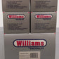Williams 43473 New Haven 60 Ft. Madison Passenger Car Set (Set of 4) EX/Box