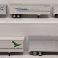 American Models SC6-5T S Gauge Impack 5-Unit Flatcar w/ Trailers EX/Box