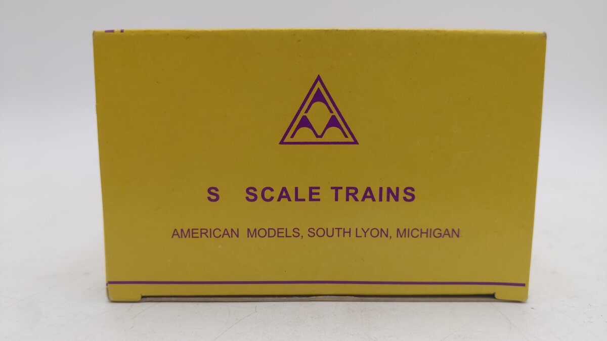 American Models 1142 S Gauge Rock Island 40' Box Car #22184 (Hi-Rail) EX/Box