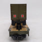 MTH 20-95535 U.S. Army (#1951) Flat car w/(2) PUP Trailers EX/Box