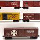 KMT & Lionel O Gauge Assorted freight Cars: 12473, 124770, 9230, 12955 [5] VG