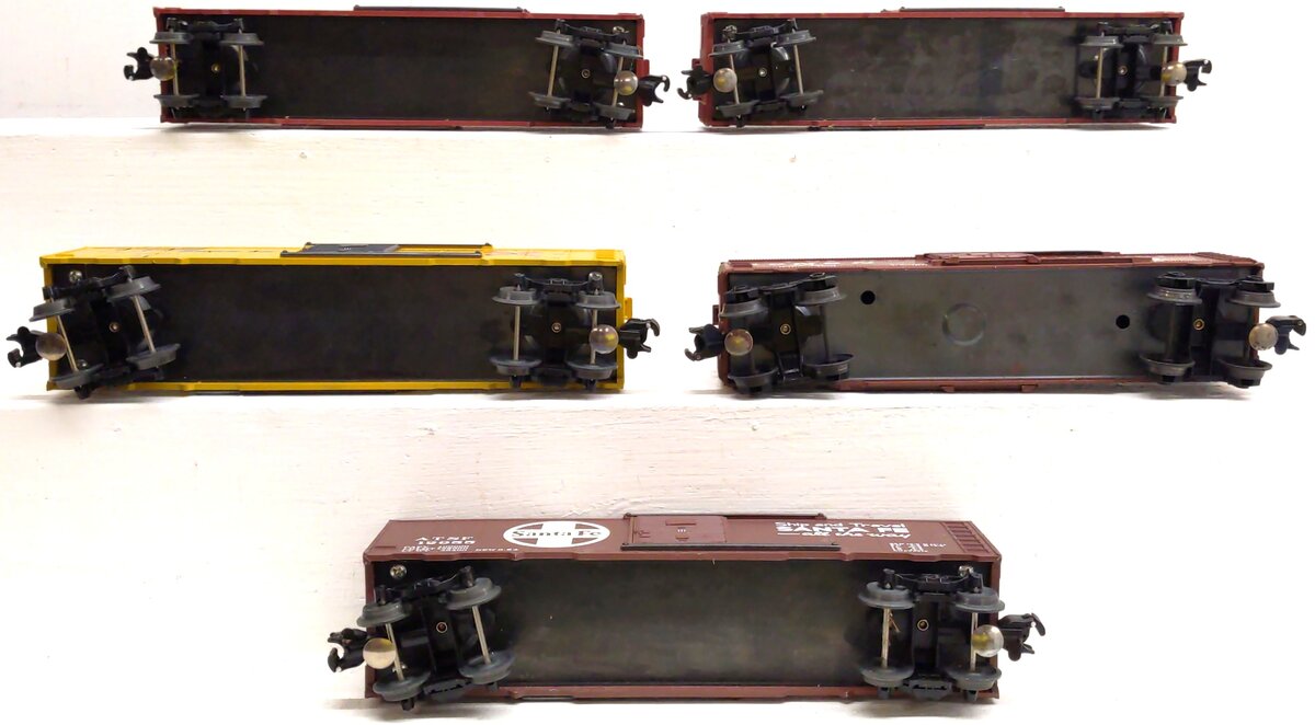 KMT & Lionel O Gauge Assorted freight Cars: 12473, 124770, 9230, 12955 [5] VG