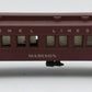 Lionel O Gauge Vintage Lionel Lines Madison Passenger Car 2627 - 3 Rail EX