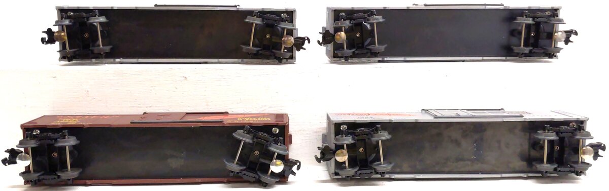 KMT O Gauge Assorted Freight Cars: 19357, 163116, 1988 [4] EX/Box