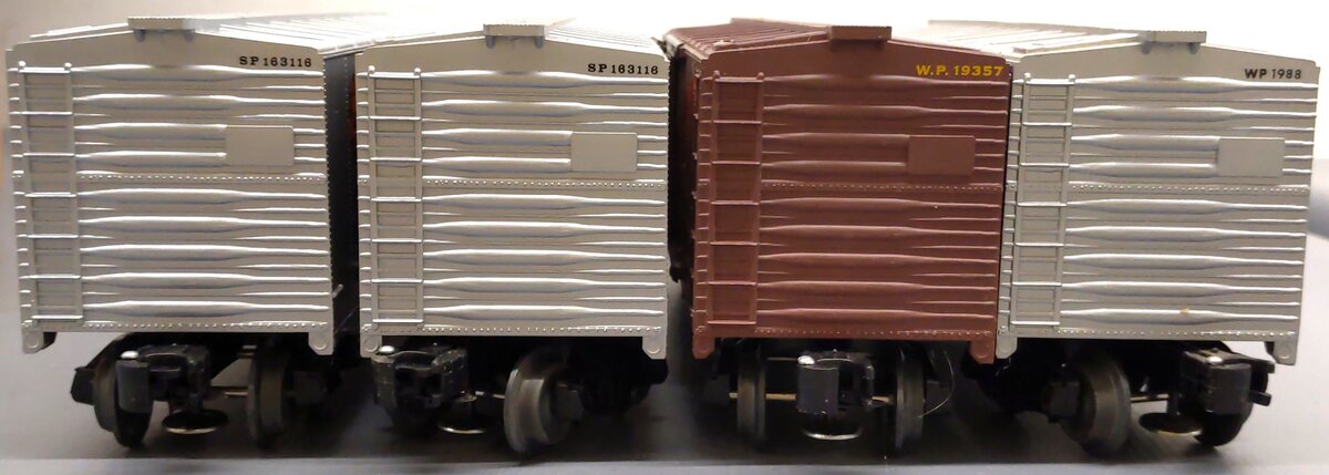 KMT O Gauge Assorted Freight Cars: 19357, 163116, 1988 [4] EX/Box