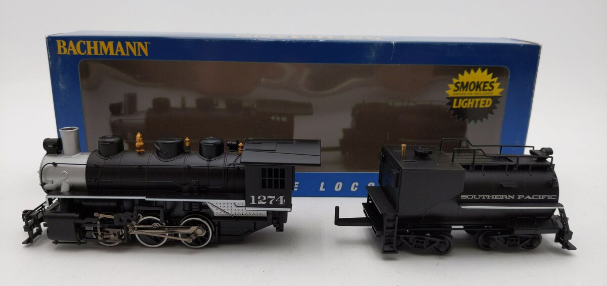 Bachmann 50705 HO SP Lines USRA 0-6-0 Steam Locomotive with Vandy Tender #1274 LN/Box