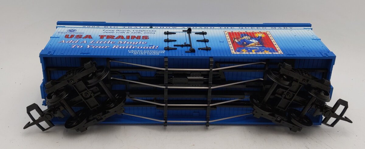 USA Trains G Scale Big Train Show Barbeque Car Refrigerator LN/Box