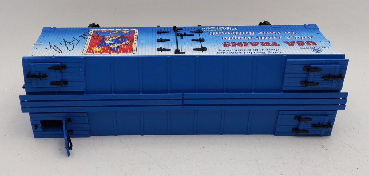 USA Trains G Scale Big Train Show Barbeque Car Refrigerator LN/Box