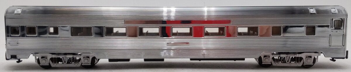 American Models S Gauge Chrome Undecorated Extra Budd Coach - Hi Rail EX/Box