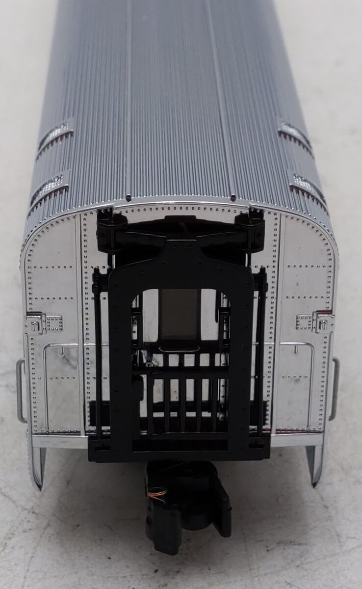American Models S Gauge Chrome Undecorated Extra Budd Coach - Hi Rail EX/Box