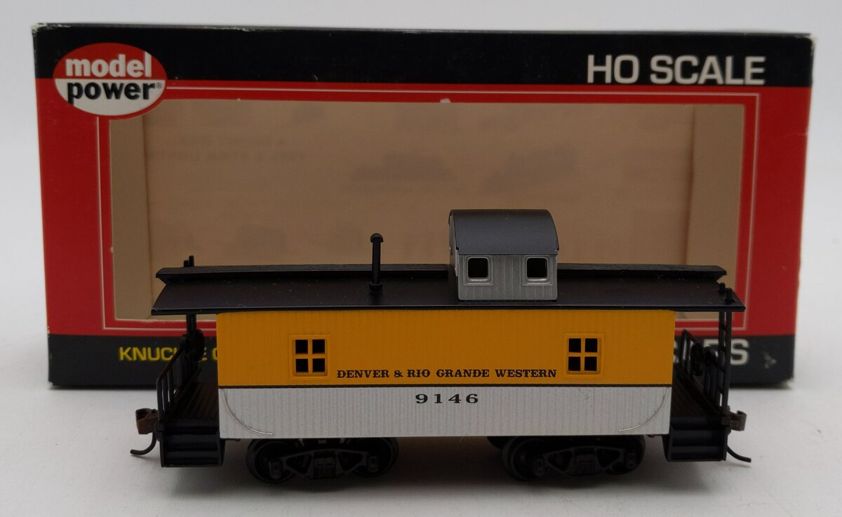 Model Power 99146 D & RGW Caboose 9146 LN/Box