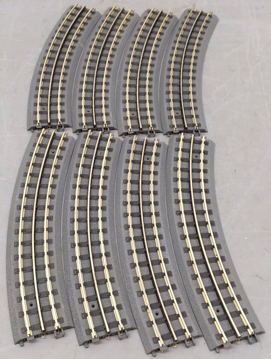 MTH 40-1054X RealTrax O54 Curved Track Section [8] EX