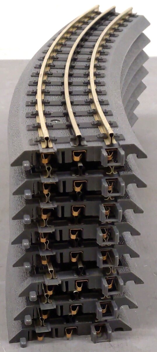MTH 40-1054X RealTrax O54 Curved Track Section [8] EX