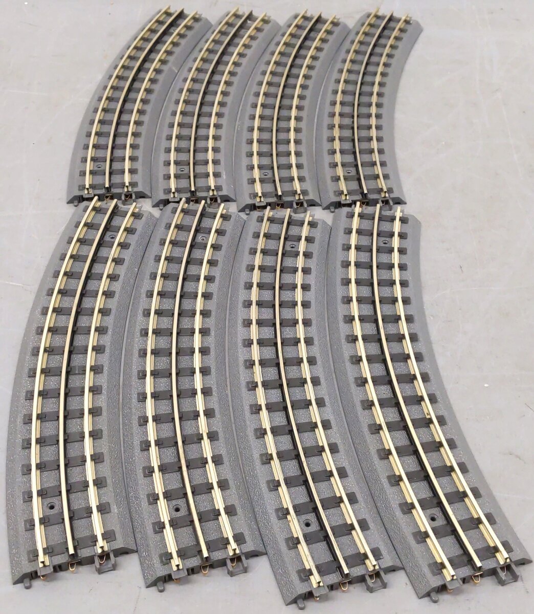 MTH 40-1054X RealTrax O54 Curved Track Section [8] EX