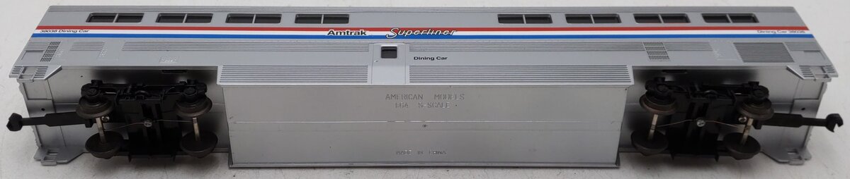 American Models S Amtrak Superliner Phase II Diner Passenger Car EX